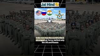 Indian Air Force: 3rd Most Powerful Air Force in the World  #Shorts #IndianAirForce #s400 #su57