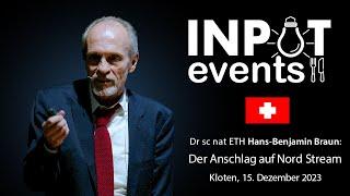 Teil 2/5: ES WAR EINE ATOMBOMBE: Dr sc nat ETH Hans-Benjamin Braun: Der Anschlag auf Nord Stream