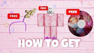 [outdated] How to get 4 FREE items for the Zara Larsson Event ~ Roblox #shorts ~ZebraZiki