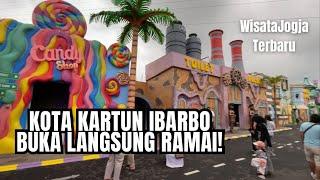 KOTA KARTUN IBARBO Tempat Wisata Baru di Jogja langsung ramai!!