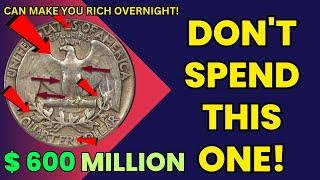 Top 5 Most Expensive Washington Quarters That Could Makes You Rich! 5 Coins Worth Big money!