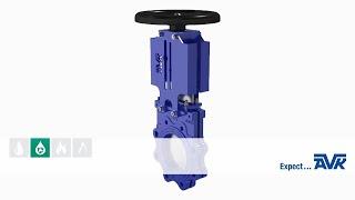 Knife gate valve | design and features | AVK