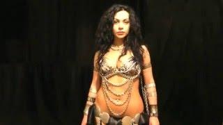 Diana Bastet Metal Belly Dance. Melechesh