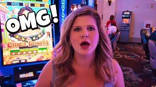 My Wife Put $100 in a Las Vegas Slot Machine and OMG!