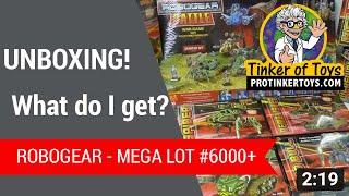 Unboxing - MEGA LOT ALL Robogear