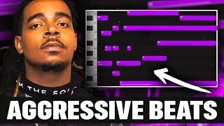 How To Make HARD AGGRESSIVE BEATS | FL Studio Tutorial