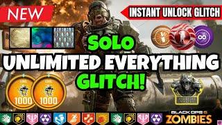 NEW Solo Unlimited EVERYTHING Glitch BO6 (+ BEST SOLO UNLIMITED XP GLITCH & MORE) BO6 ZOMBIES GLITCH