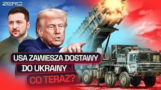 DONALD TRUMP WSTRZYMUJE DOSTAWY BRONI. CZY UKRAINA PORADZI SOBIE Z ROSJĄ? | MILITARNE ZERO