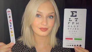 ASMR Eye Exam | Relaxing Soft Spoken Doctor Roleplay