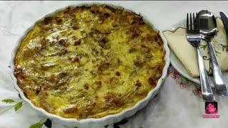 gratin poulet , épinards et pomme de terre (rapide et délicieux)