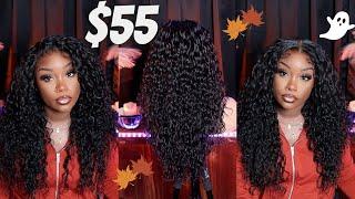 OMG GIRL!! $55  (5X5 Human Hair Blend - Malaysian Closure Wig Install!) OUTRE DID THAT! AMAZON WIG