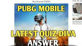 PUBG QUIZ DIVA 2020 | latest answers of pubg quiz diva