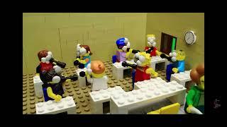 lego simpsons go to school 