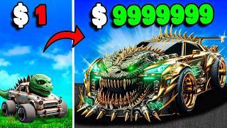 $1 to $1,000,000 GODZILLA Cars