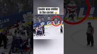 Bobrovsky wanted no parts of the chaos 
