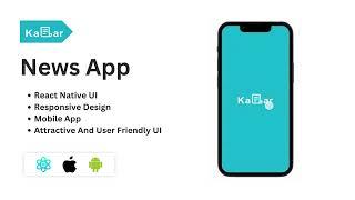 News Mobile App - React Native Template