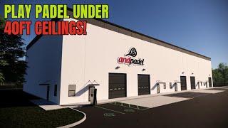 Exploring AndPadel in Oakland, NJ: Indoor Padel Excellence with 40ft Ceilings!