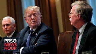 The fundamental policy disagreements that pushed John Bolton away from Trump