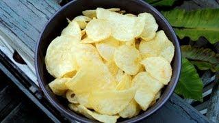 HOW TO MAKE THIN n CRISPY POTATO CHIPS