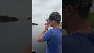 TOY ROD CATCHES MONSTER FISH