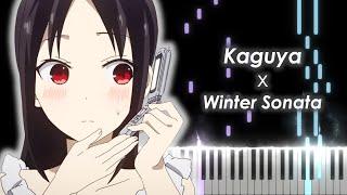 Piano Tutorial - Kaguya-sama OST - Kansetsu Ki... (ft. "Winter Sonata")