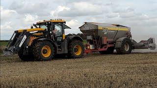 Farm update 298 Grass seeding on Cereals ‘25 site rained off, beet fert, Pirelli tyre fails on Disco