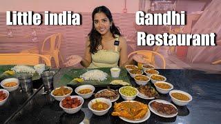 Little India Gandhi Restaurant - Indian Street Food in Singapore!! - Best Food in Little India!!E-13