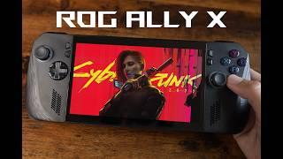 Cyberpunk 2077 - FPS tested low, med, ULTRA | ROG Ally X