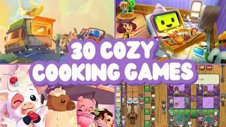 The ULTIMATE List of Cozy Cooking Games 