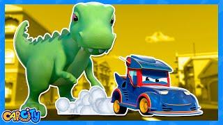  Best of Super Truck DINO Rescue | Funny DINOSAUR Cartoon for Kids 