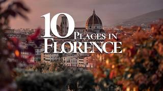 10 Most Beautiful Places to Visit in Florence Italy 4K  | Top Florence Attractions