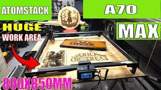 AtomStack A70 MAX Laser Engraver Features You WON'T Find Anywhere Else!