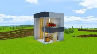 Minecraft: How To Build A Small Modern House Tutorial (#14)