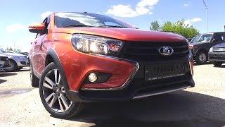 2018 LADA VESTA CROSS 1.8 MT. Обзор (интерьер, экстерьер, двигатель).