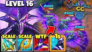 Kassadin but I automatically win the game at level 16... (HYPER SCALE KASSADIN)