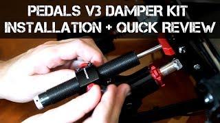 FANATEC Pedals V3 Damper Kit - Installation and Quick Review