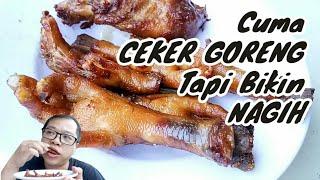 CEKER AYAM GORENG TULANG LUNAK TERENAK DI BATAM II BATAM STREETFOOD