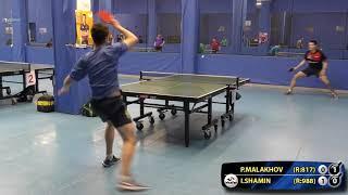 Павел МАЛАХОВ - Илья ШАМИН Клуб АртТТ #tabletennis #настольныйтеннис