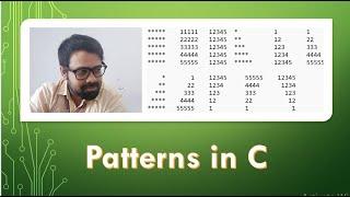 Pattern Programs in C | Star, Number Patterns Explained