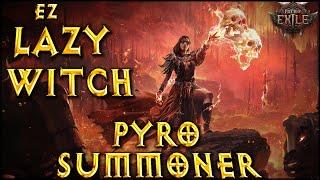 EZ Lazy Witch Pyro Summoner Poe2 Starter Build