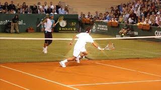 The Day Federer & Nadal Battled on GRASS and CLAY ► Full Match