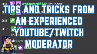 Youtube / Twitch Moderator Tips and Tricks