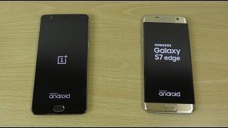 OnePlus 3 VS Samsung Galaxy S7 Edge - Speed Test! (4K)