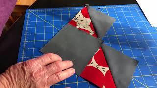Quilting steps to an epic modern baby quilt