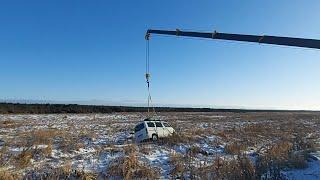 До рыбалки не доехали, вынесло с дороги..