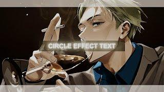 Circle Text | After Effects