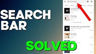 How to Fix TikTok Search Bar Problem on Any Android Phone 2022