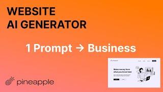 Need A Website? Here is how to generate it with AI.