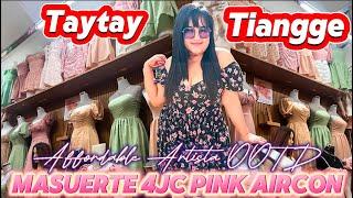 TAYTAY TIANGGE: Masuerte 4JC Pink (Aircon Tiangge) Artista Outfits