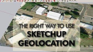 How To Use SketchUp Geolocation | Complete SketchUp Guide